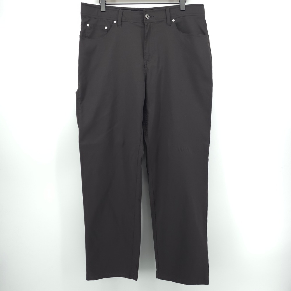 Gerry Mens Pants‎ 5-Pocket Tech 34x30 Dark Gray Stretch Hiking Outdoor